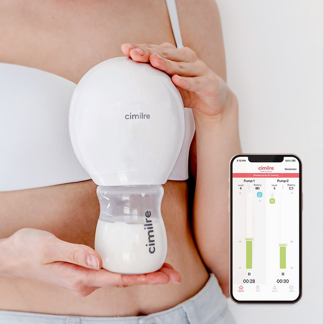 시밀레 웨어러블 프리티2 플러스 유축기 블루투스 어플 핸즈프리 (저녁 7시까지 당일발송)