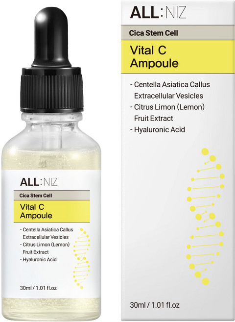 올니즈 시카 줄기세포 바이탈C 미백 앰플, 1개, 30ml