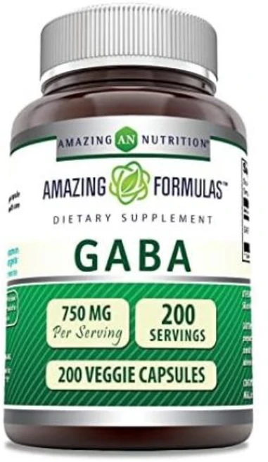 어메이징포뮬러 가바 효능 750mg Non-GMO 글루텐프리, 1개, 200정 - 쿠팡
