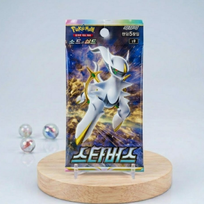 (국내배송) 포켓몬 카드 TCG 소드&실드 확장 스타버스, 1개, 팩