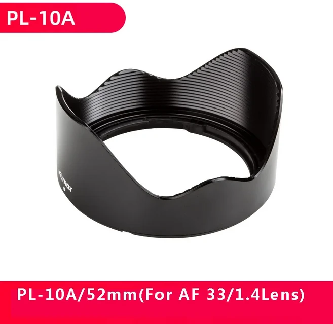 Viltrox 오리지널 카메라 렌즈 후드 후지필름 X 소니 호환 E 마운트 Z 캐논 호환 M 23mm, 06 AF 33mm F1.4 PL-10A