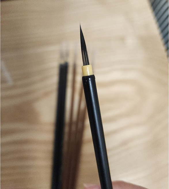 동양화 민화 불화 점붓 선붓, 1개, 민화점붓