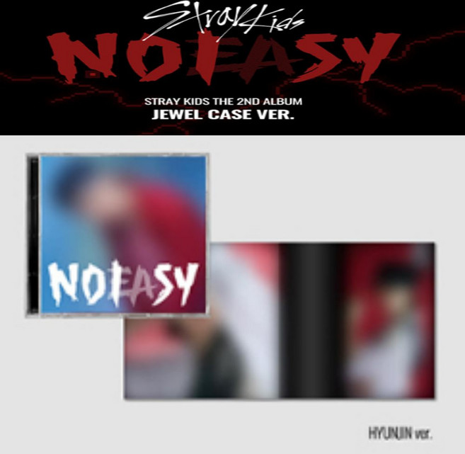 [현진HYUNJIN버전]스트레이키즈Stray Kids 2nd Album NOEASY (Jewel Case Ver.)
