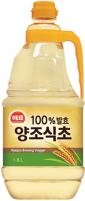 해표 양조식초, 1.8L, 3개