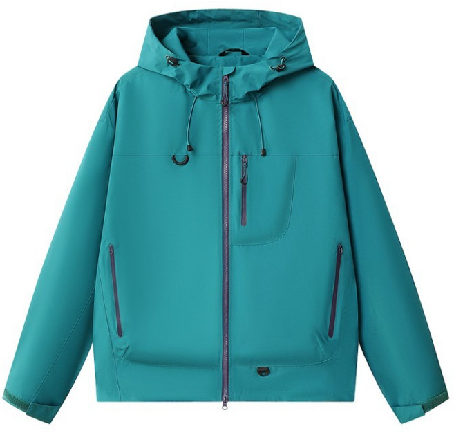 7870 男女戶外防風防水連帽衝鋒衣