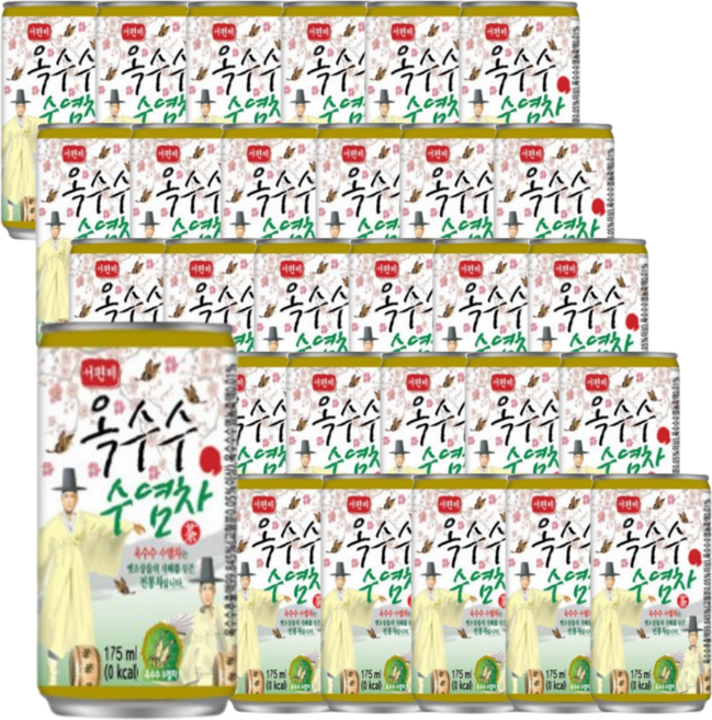 다인 서편제 옥수수 수염차 175ml 소캔 업소용 참맑은, 90개, 90개