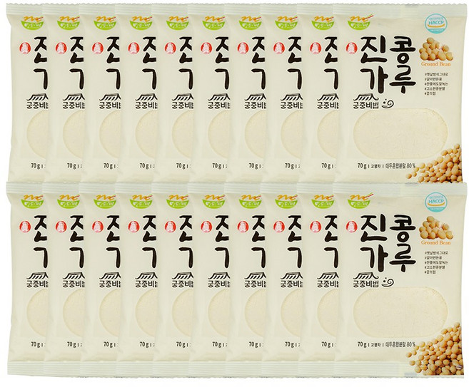 소소락 진콩가루, 70g, 20개