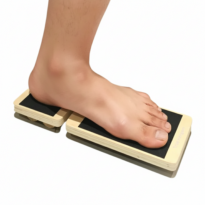 트루행센 발목 강화 운동 기구 밸런스 보드, 우드