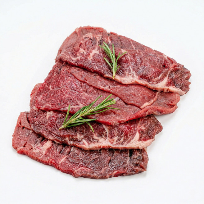 우둔살 슬라이스 1kg (200g5개) 헬스 소고기 다이어트, 5개, 200g