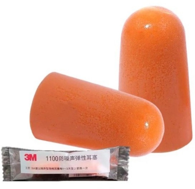 3M 1100防護耳塞 海軍耳塞 舒適降噪 獨立包裝, 1個, 3M耳塞-兩入一組(一包), 1雙