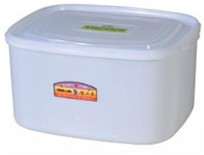 동림화학 싱그롬 백밀폐 9호 백색밀폐 흰색김치통 백색김치통 업소용김치통, 1개