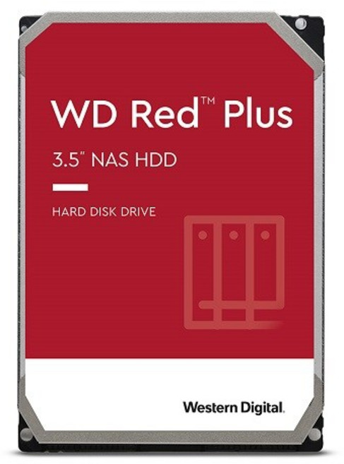 [공식판매점] WD RED Plus 5400/128M (4TB WD40EFZZ), WD40EFZZ, 4TB