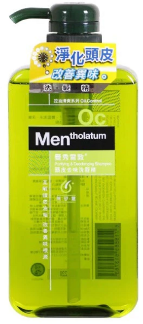 Mentholatum 秀髮舒敏 頭皮去味洗髮精, 1件, 550ml