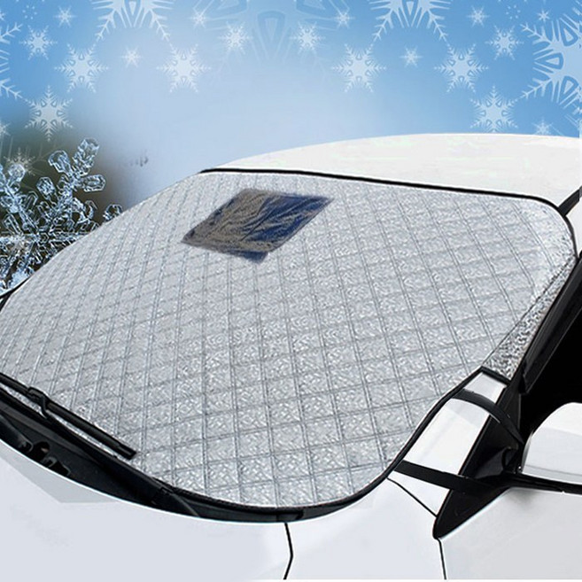 늘푸른 차량용 성에방지커버 자동차 앞유리용, 모하비