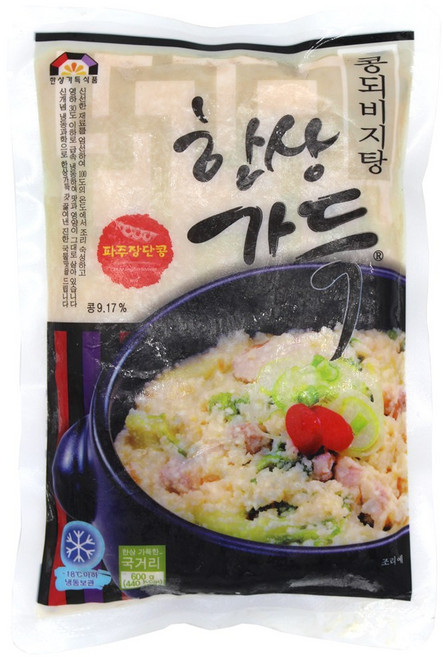 한상가득 콩되비지탕 600g, 1개