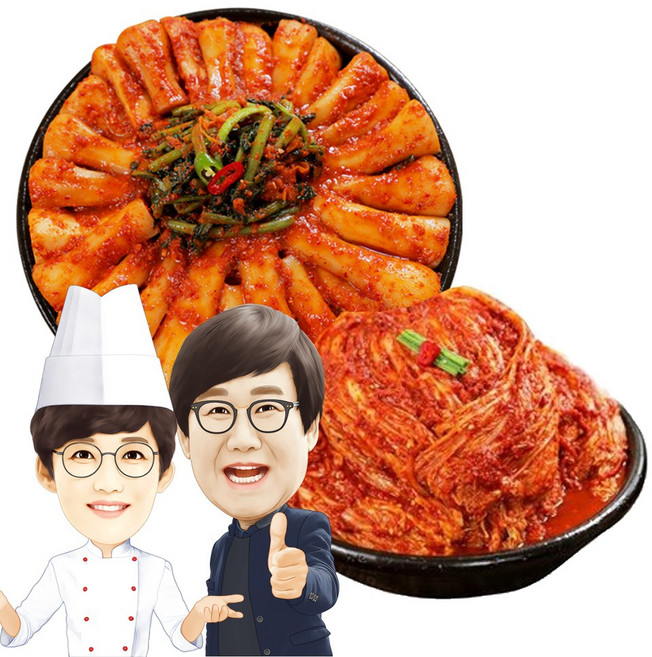 팽현숙 최양락의 맛있는 옛날 포기김치 2kg+총각김치 2kg, 1개, 4kg