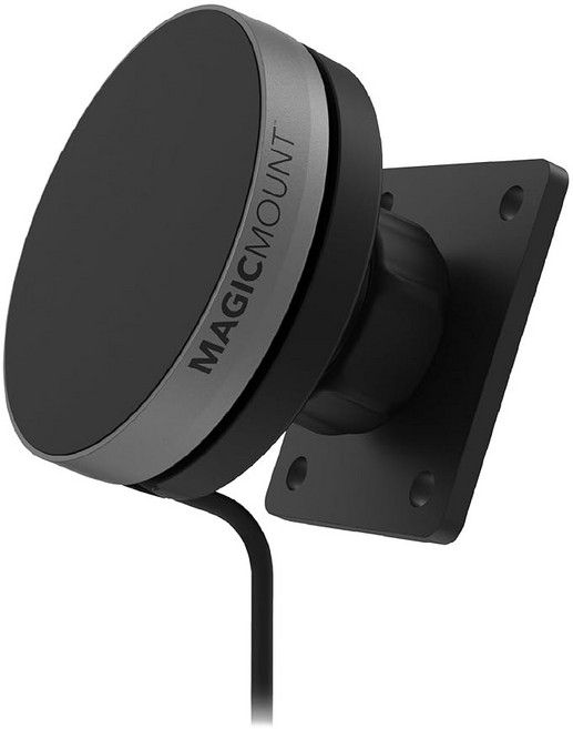 Scosche Qi2 무선 MagSafe 자동차 마운트 충전기 15W 마그네틱 휴대폰 거치대 AMPS 장착 플레이트 포함 삼성과 호환되는 ProClip 차량 전용 베이스 삼성, AMPS Base