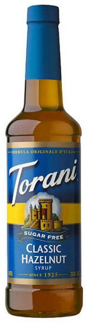 토라니 슈가프리 클래식 헤이즐넛 시럽 Torani Classic Hazelnut Syrup, 750ml, 1개