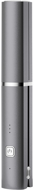迷你無線兩用直捲髮棒, 灰色, XZ-902