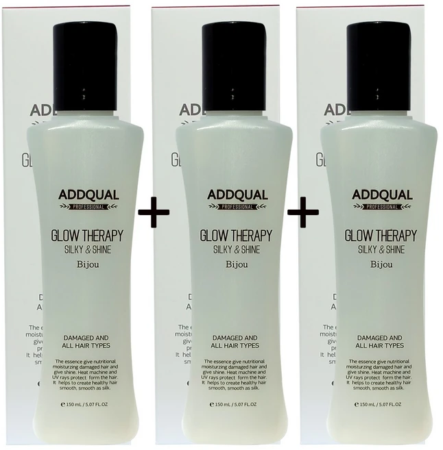 (3개) 글로우 헤어에센스150mlx3개 아르간오일함유 실크&샤인헤어오일 세럼, 3개, 150ml - 쿠팡