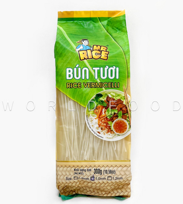 월드푸드 베트남 쌀국수 건면 두이안 분토이 1.0mm 라이스 버미셀리 BUN TUOI 300g, 1개