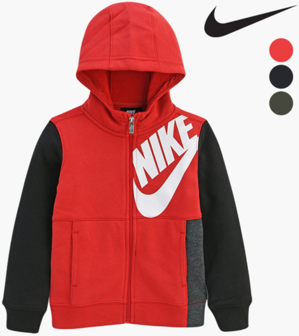 플레이키즈프로 나이키 키즈 FLRTL로고 후드풀집업 APW11QJM85 (키즈)