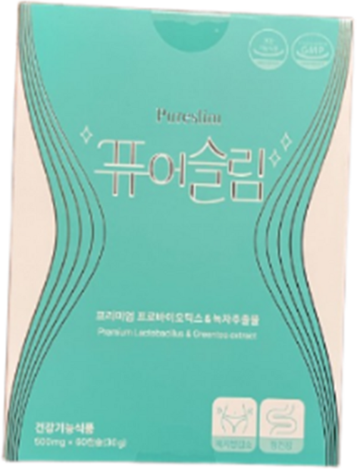 퓨어슬림 다이어트 유산균, 2개, 60정