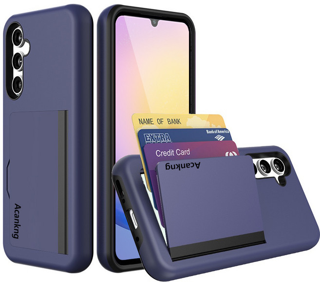 아칸크 카드 수납 범퍼 하드 휴대폰 케이스