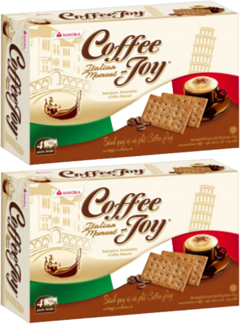 마요라 커피조이 과자 156g 2개 세트