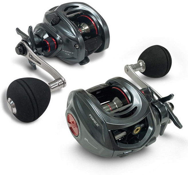 시마운트 포스 베이트릴 낚시릴/루어 선상 바다 문어 쭈꾸미 갑오징어, 포스 베이트릴100L(좌핸들)