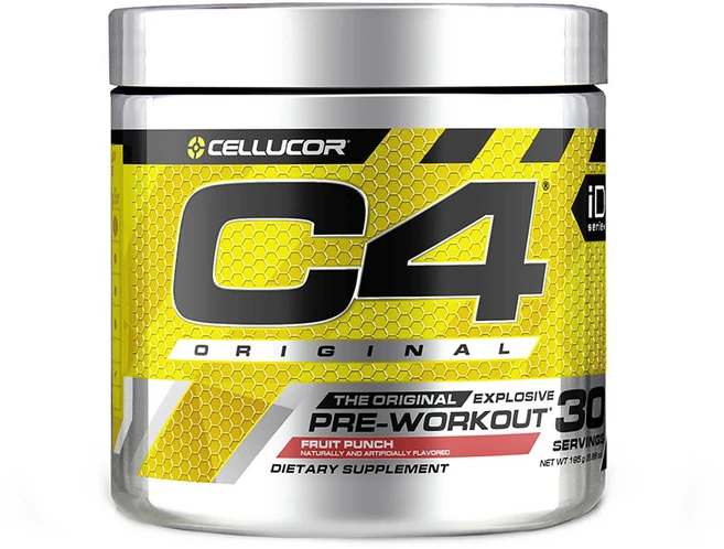 셀루코어 C4 오리지널 프리-워크아웃 프루트 펀치 맛, 1개, 195g - 쿠팡