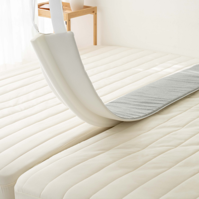 (국내당일출고)엠씨리빙 패밀리침대 틈새 이음새 연결 패드 발빠짐 방지 특대형 고급형 30cm, 패드단품, 화이트