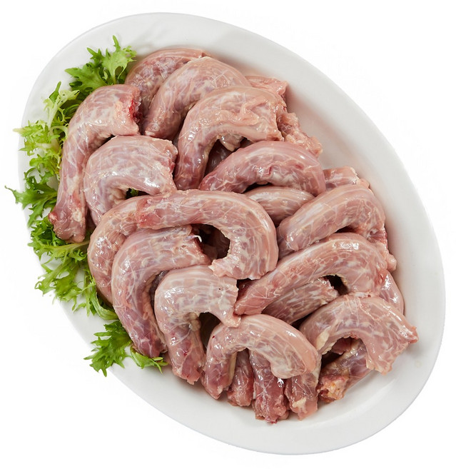 [맛난꼬꼬 닭목] 국내산 닭특수부위 닭목(냉동), 1kg, 2개