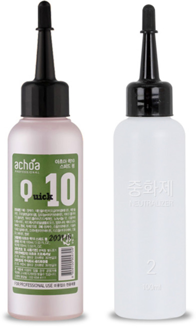세리 아초아 퀵10 스피드 펌 파마약 100ml, 1개