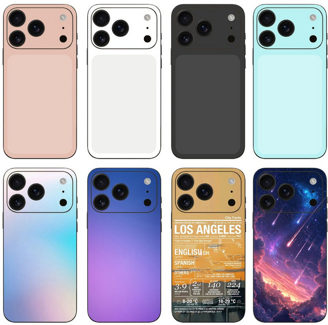 이피다스킨 커스텀 A3 스크레치 지문 방지 카메라 보호필름 후면 측면 디자인 스킨 스티커, 1개