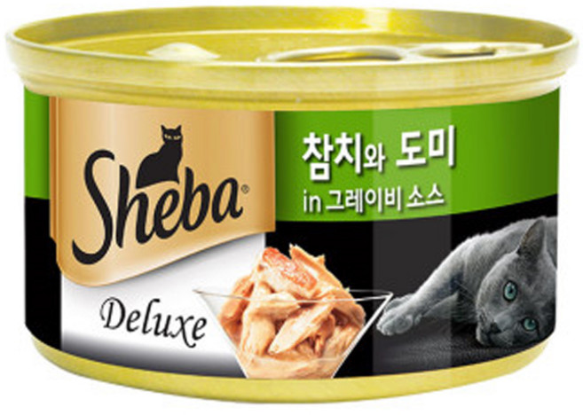 쉬바 고양이 주식 파우치, 85g, 5개