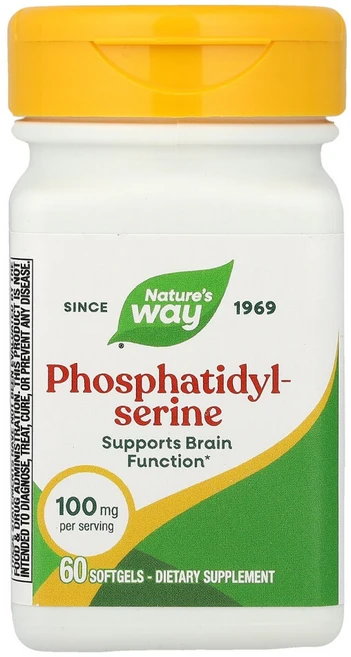 네이쳐스웨이 포스피티딜세린 100mg 소프트젤, 60정, 1개 - 쿠팡