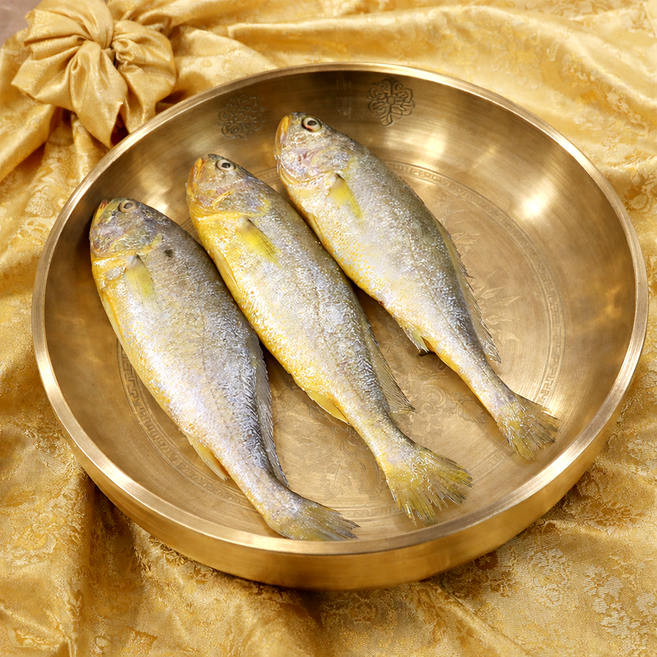 명품 황금부세조기 한박스(3.5kg) 조기구이 조림 제수용, 1개, 19마리 한박스(3.5kg)