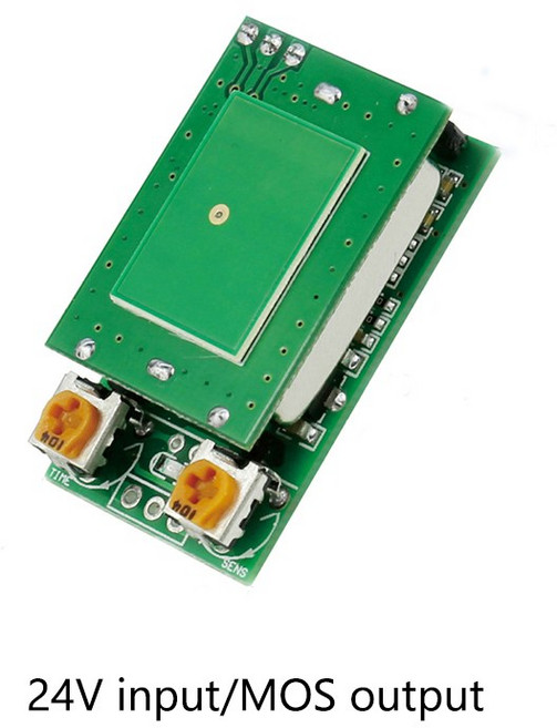 DS CB HFS ISM 18V 12 24V 15V 06 대역 모듈 MOS 5V 출력 센서 보드 파장 신호 8GHZ 레이더, 24Vin t MOS out t