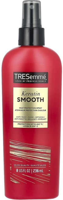 TRESemmé 케라틴 스무스 히트 프로텍트 스프레이 236ml(8fl oz), TRESemmé케라틴스무스히트프로텍트스프레이236ml8, 1개, 236ml - 쿠팡