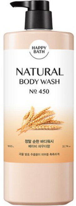 해피바스 정말 순한 바디워시, 900g, 30개