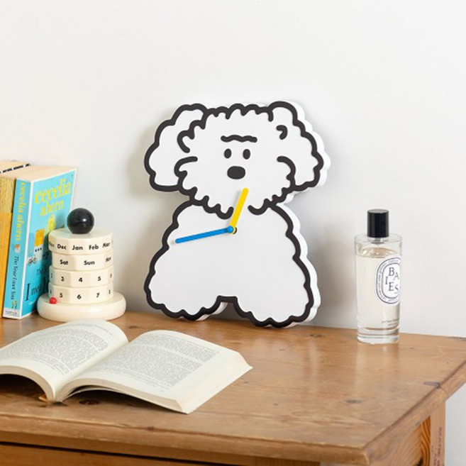 아트박스/로마네 Brunch Brother 구름이 벽시계, 단품