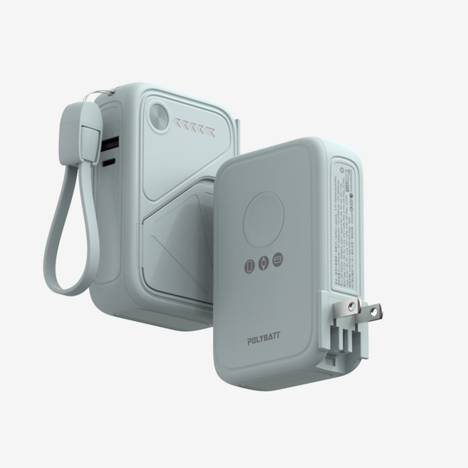POLYBATT X3 固態防爆行動電源 10000mAh 38.5Wh 適用搭機 CCC認證 湖水藍, POLYBATT X3 防爆固態行動電源