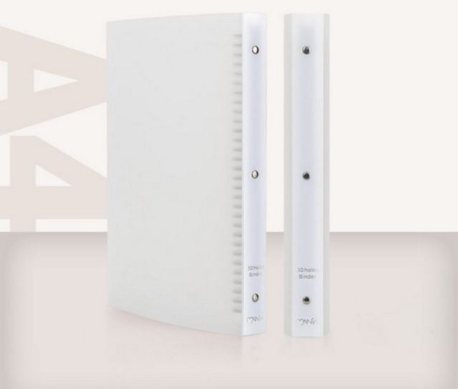 Mania 30공 A4용 PP바인더(3cm폭 최대 170매 가능), 단품, 단품