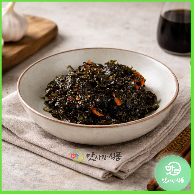 맛사랑식품 [청정]파래무침 4kg, 1개