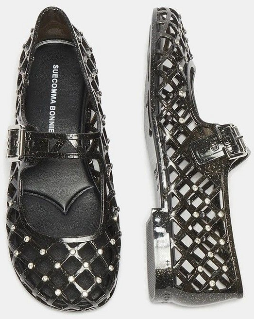 6위 - [국내백화점] 슈콤마보니 Jelly flats black DG1DM26001BLK 신발