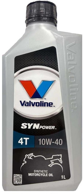 油工廠 VALVOLINE SYN POWER 4T 10W40 1L 機車用 全合成機油, 1個, SYN POWER 10W40