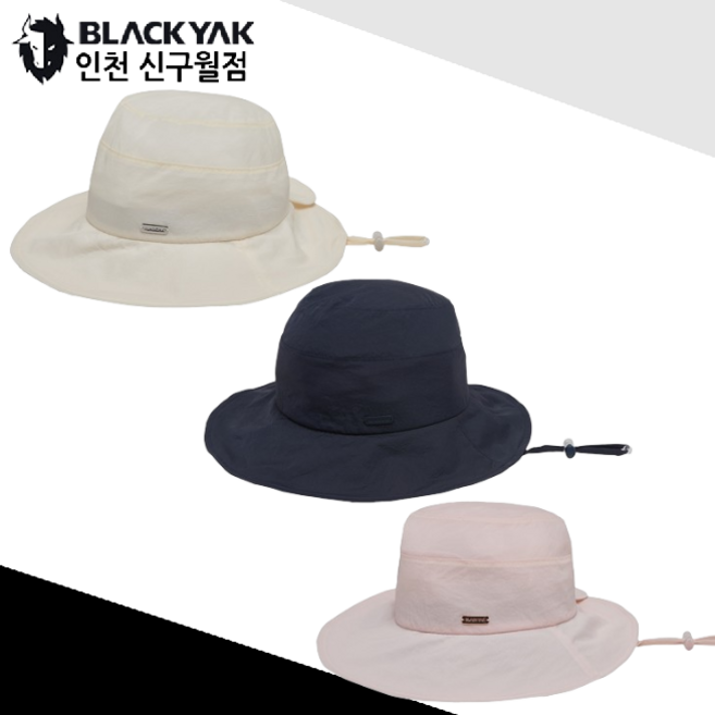 블랙야크 등산모자 버킷햇 여성 여름 와이어챙 자외선차단 햇빛가리개모자 우먼라이트햇A, PINK
