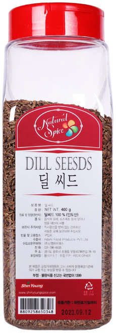 내츄럴스파이스 딜 씨드, 400g, 3개