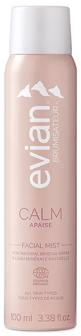 evian 超導活膚礦泉噴霧, 1個, 舒緩鎮靜100ML